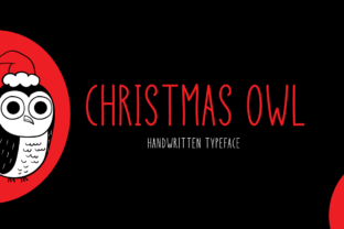 A Christmas Owl Font Review for Small Business Branding