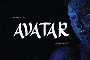 Avatar Font: A Display Bold Typeface for Editorial Design