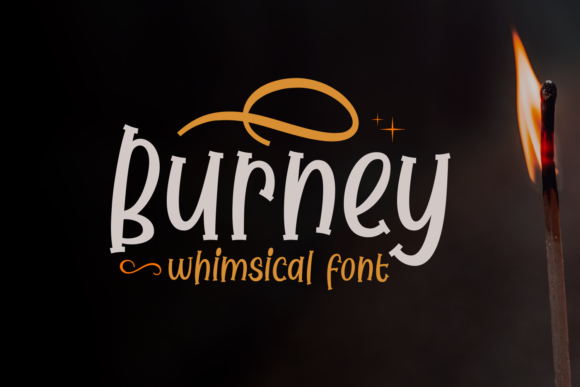 Burney: A Charming Display Font for Small Business Branding