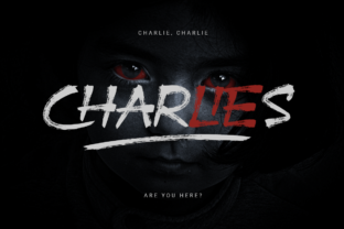 Charlies: A Dry Brush Display Font for Editors
