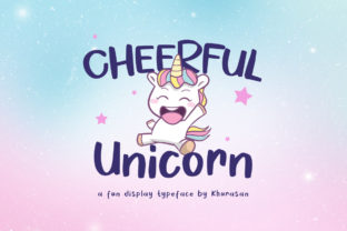 Cheerful Unicorn: A Display Font for Happier Web Layouts
