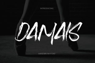 Damais: A Bold Handwritten Display Typeface for Digital Creatives