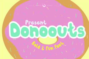 Donoouts: A Cheerful Display Font for Web Design