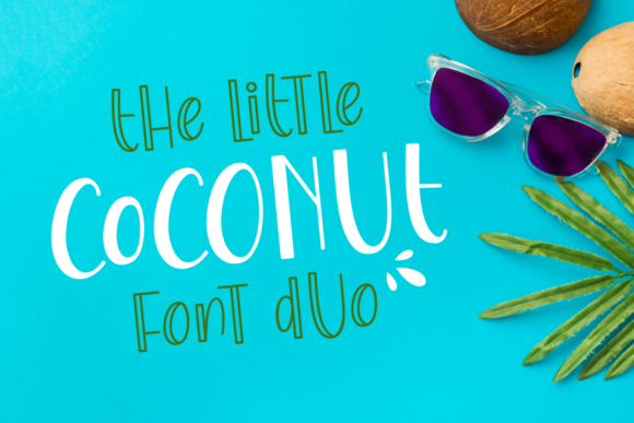 Embracing Tropical Whimsy: Using The Little Coconut Font in Digital Design