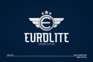 Eurolite Font: A Sporty Display Typeface for Brand Builders