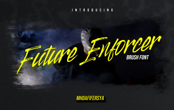 Future Enforcer: A Bold Urban Display Font for Editorial Design