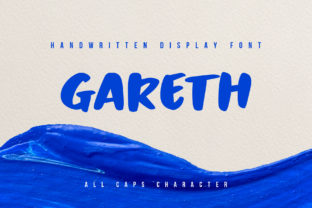 Gareth: A Display Font That Makes Handmade Products Shine