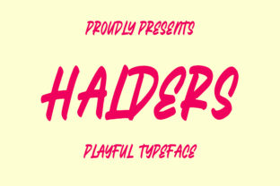 Halders: A Display Font That Makes Headlines Feel Human