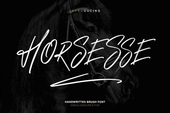 Horsesse: A Display Font for Striking Digital Design