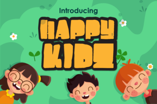 Kidzz: A Bold Blocky Font That Brings Handmade Products to Life