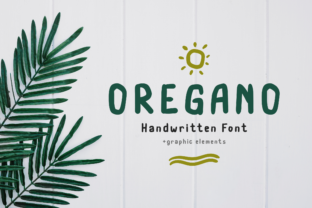 Oregano: A Handwritten Font for Memorable Business Branding