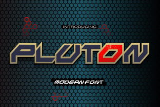 Pluton: A Futuristic Display Font for Bold Editorial Layouts