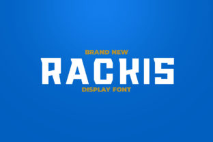 Rackis Font: The Elegant Typeface for Crafters and Makers