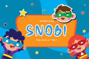 Snobi: A Bold Display Font for Campaign Creatives