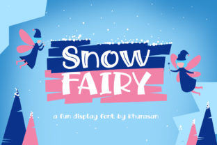 Snow Fairy: A Playful Display Font for Creative Web Projects