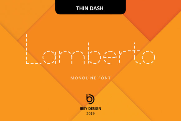 Why Lamberto Thin Dash Font Works for Small Business Branding